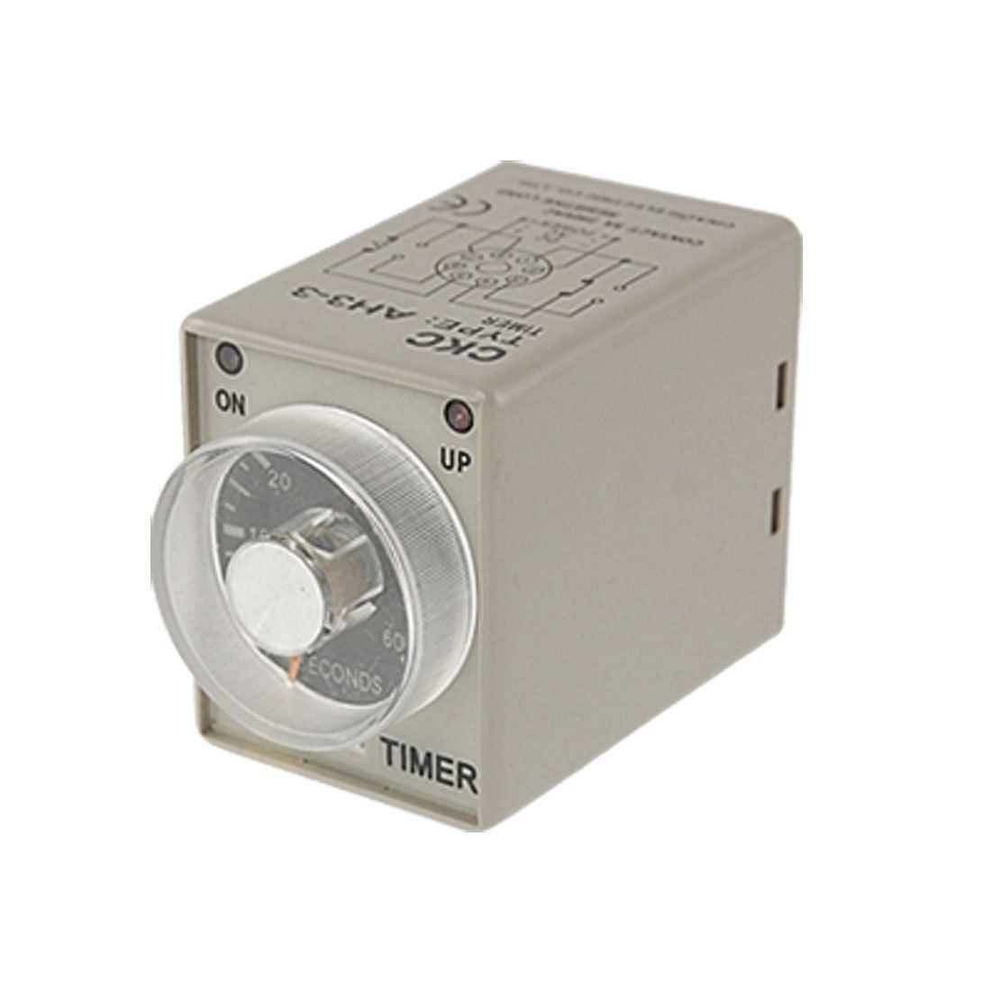AH3-3 AC 110V Power on Delay Timer Time Relay 0-60 Second 60s 60 Sec 8 Pin