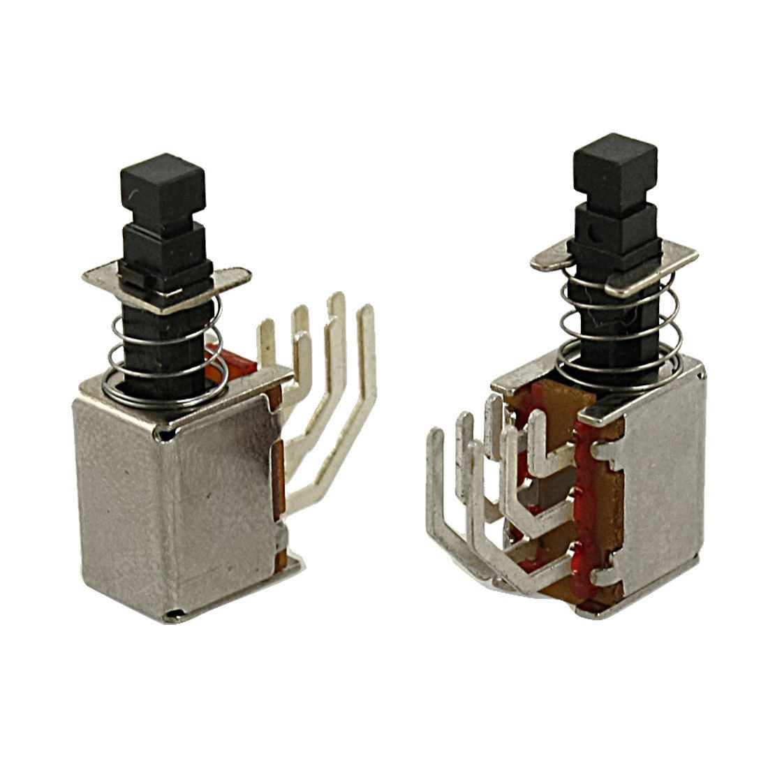 5 Pcs x 6 Pin 2P2T DPDT Momentary PCB Push Button Switch Non Lock 2 NO 2 NC