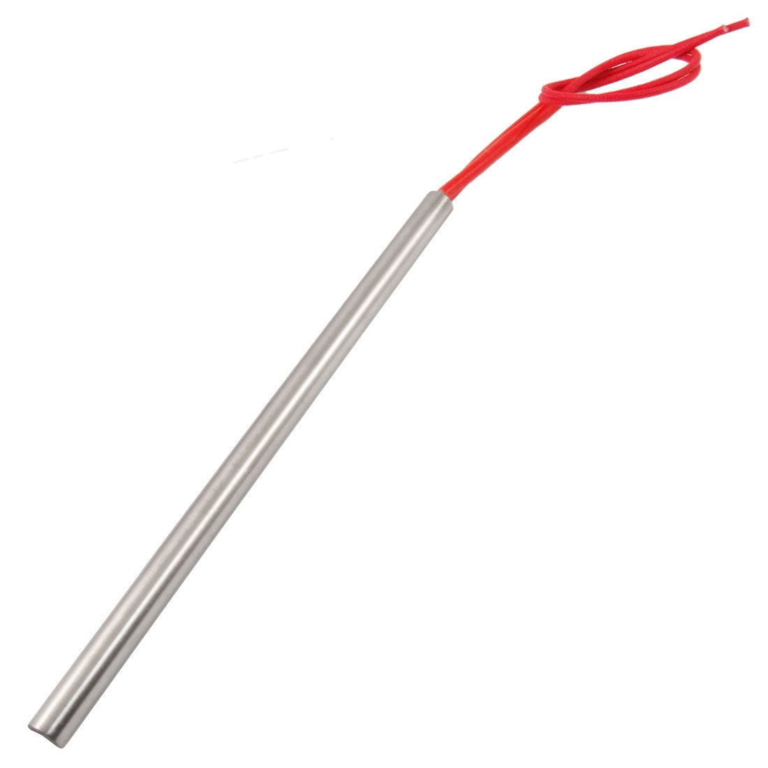 9.5mm x 180mm Red Wire Lead Cartridge Heater Heating Element AC 110V 500W