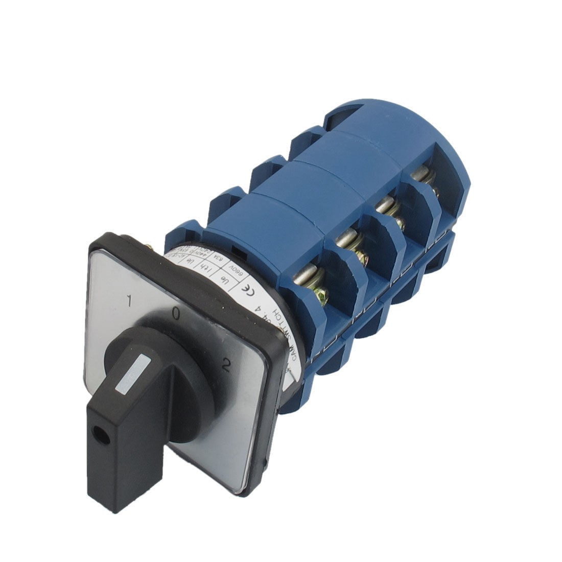 AC 660V 63A 3 Positions 4NO+4NO Rotary Selector Universal Changeover Switch