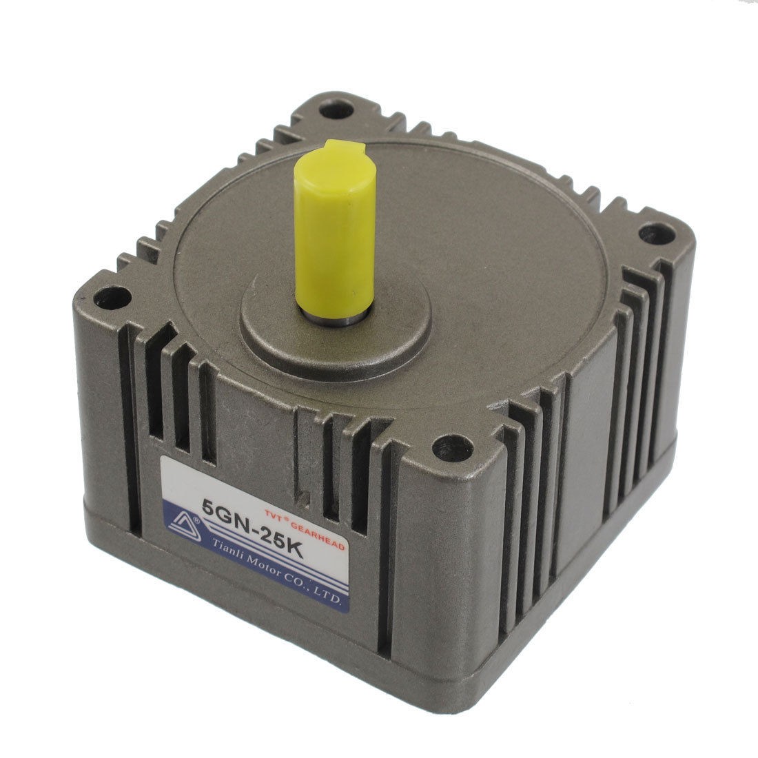 25:1 Stock Drive Speed Control Gearhead Gear Head Reducer 12mm Shaft