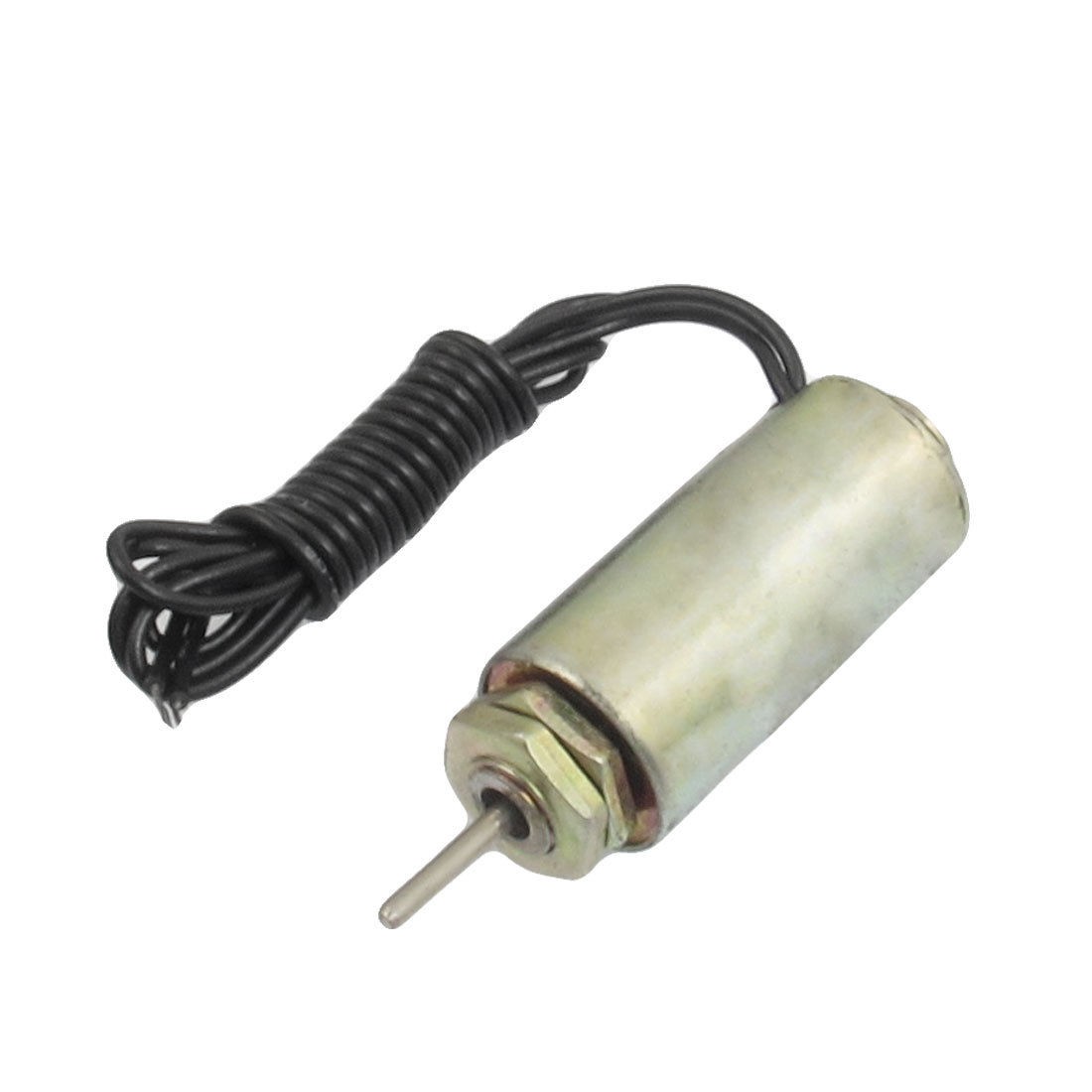 DC 12V 0.48A Stroke 0.08kg Force Pull Type Tubular Solenoid Electromagnet