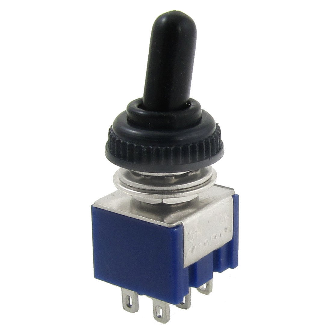 AC 125V 6A ON/ON 2 Position Panel Mount DPDT 6 Pins Toggle Switch