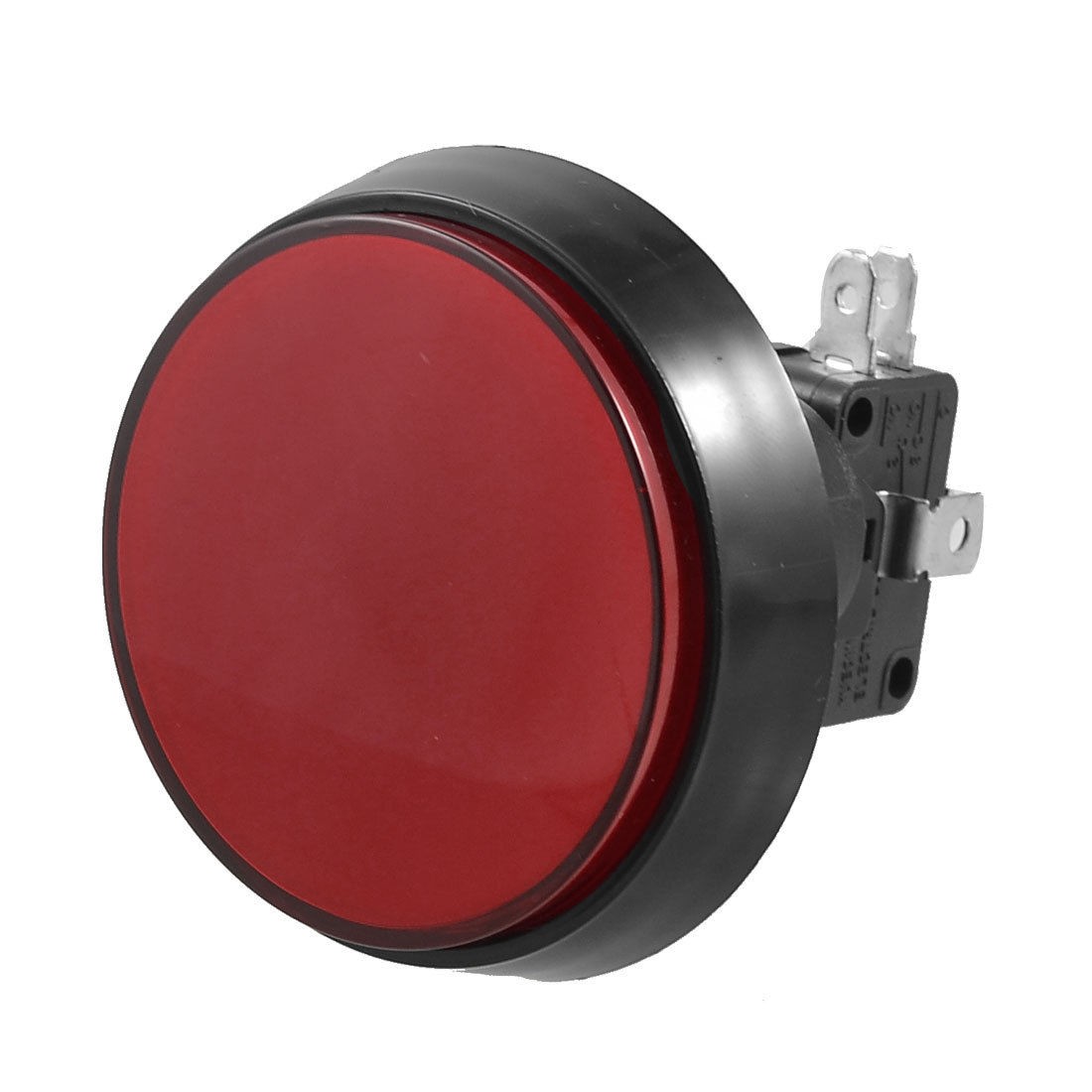 Arcade Game 50mm Red Cap Momentary Push Button 1NO 1NC SPDT Micro Switch