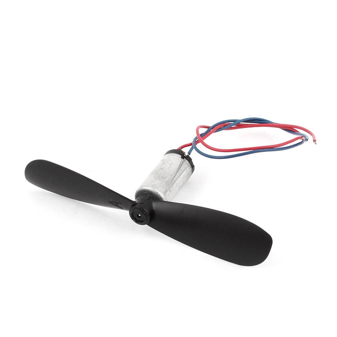 6mmx14mm 2 Wires 90-100MA 48000RPM Magnetic Micro Coreless Motor w Propeller