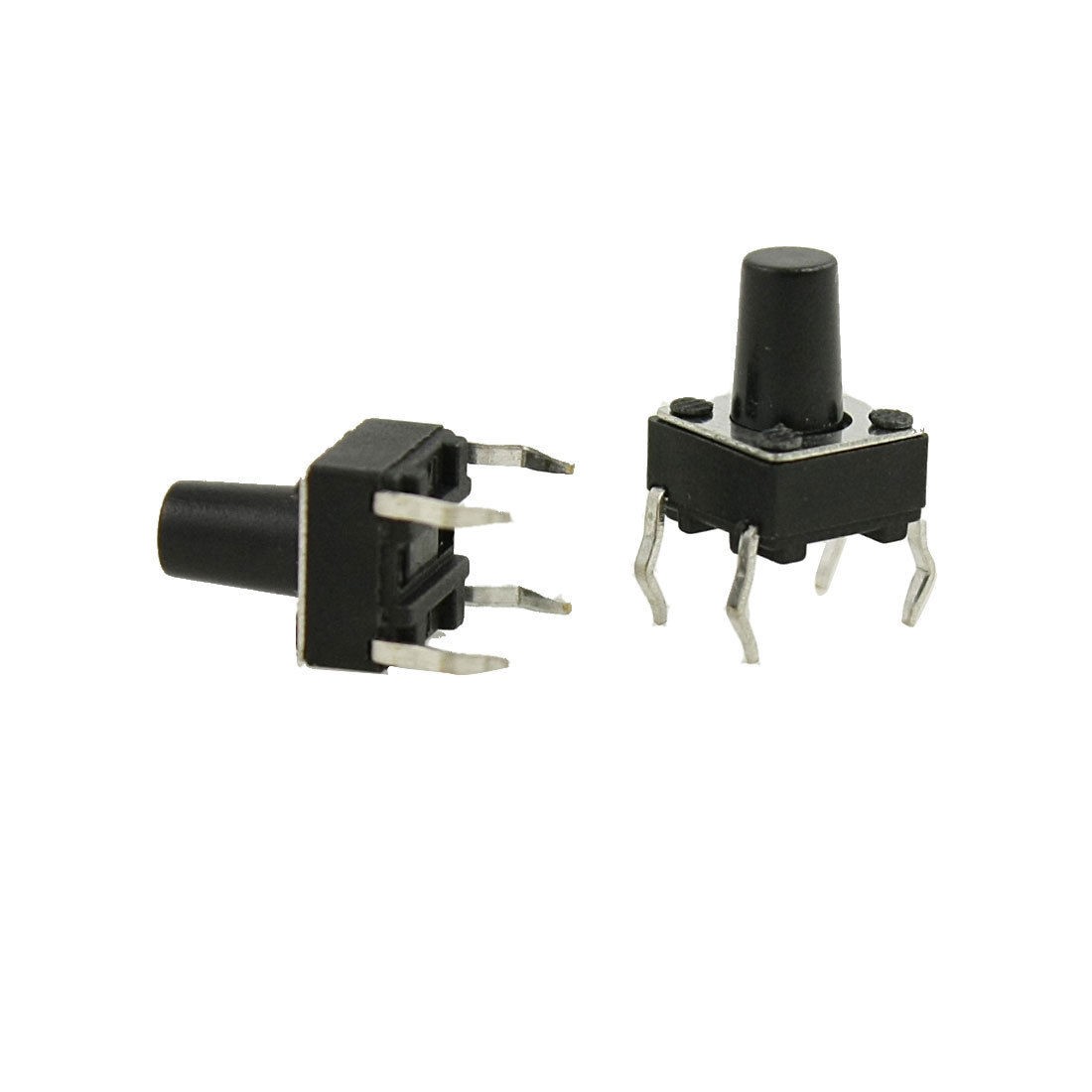 100 Pcs 6 x 6mm x 8.5mm PCB Momentary Tactile Tact Push Button Switch 4 Pin DIP