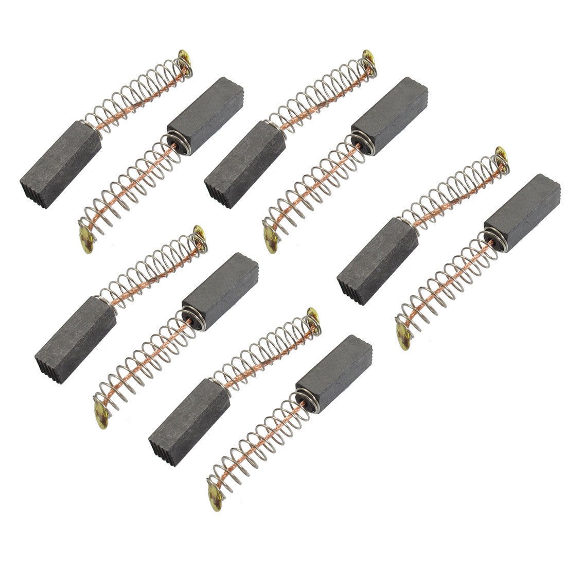Electric Motor Replacement 43/64" x 3/13" x 3/13" Carbon Brushes 10 Pcs