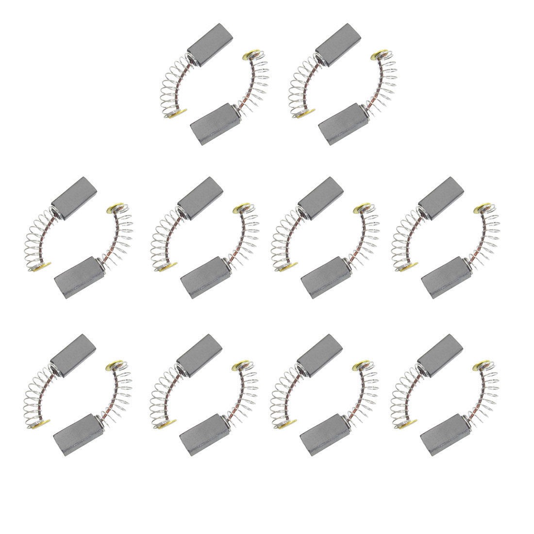 20 Pcs Spring 15/32" x 15/64" x 5/32" Hand Drill Electric Motor Carbon Brushes