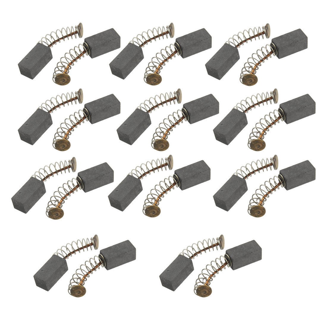 20 Pcs Electric Drill Motor Carbon Brushes 7/16" x 1/5" x 1/5" Tuwnm