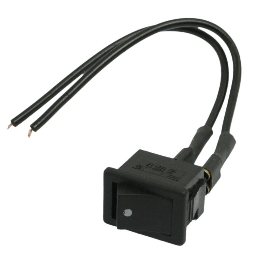 AC 250V 6A 125V 10A SPST ON/OFF Position Momentary Rocker Boat Switch