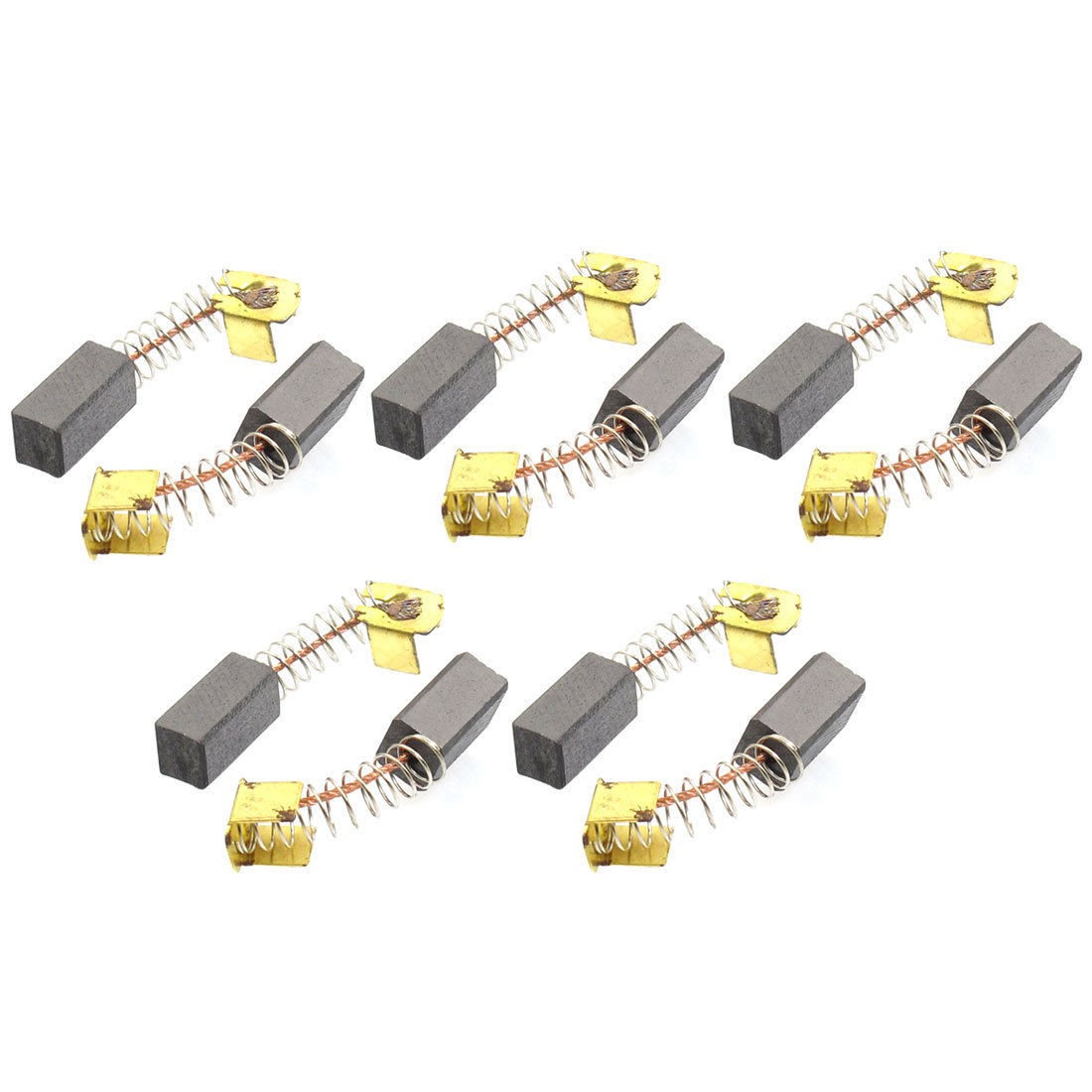 Electric Grinder Replacement 13 x 6.5 x 6mm Carbon Brushes 10 Pcs