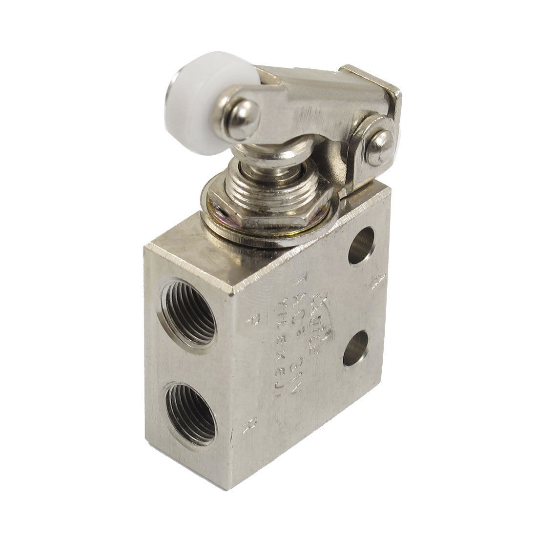 1/8"PT 2 Position 3 Way Rectangle Mechanical Spring Air Pneumatic Valve