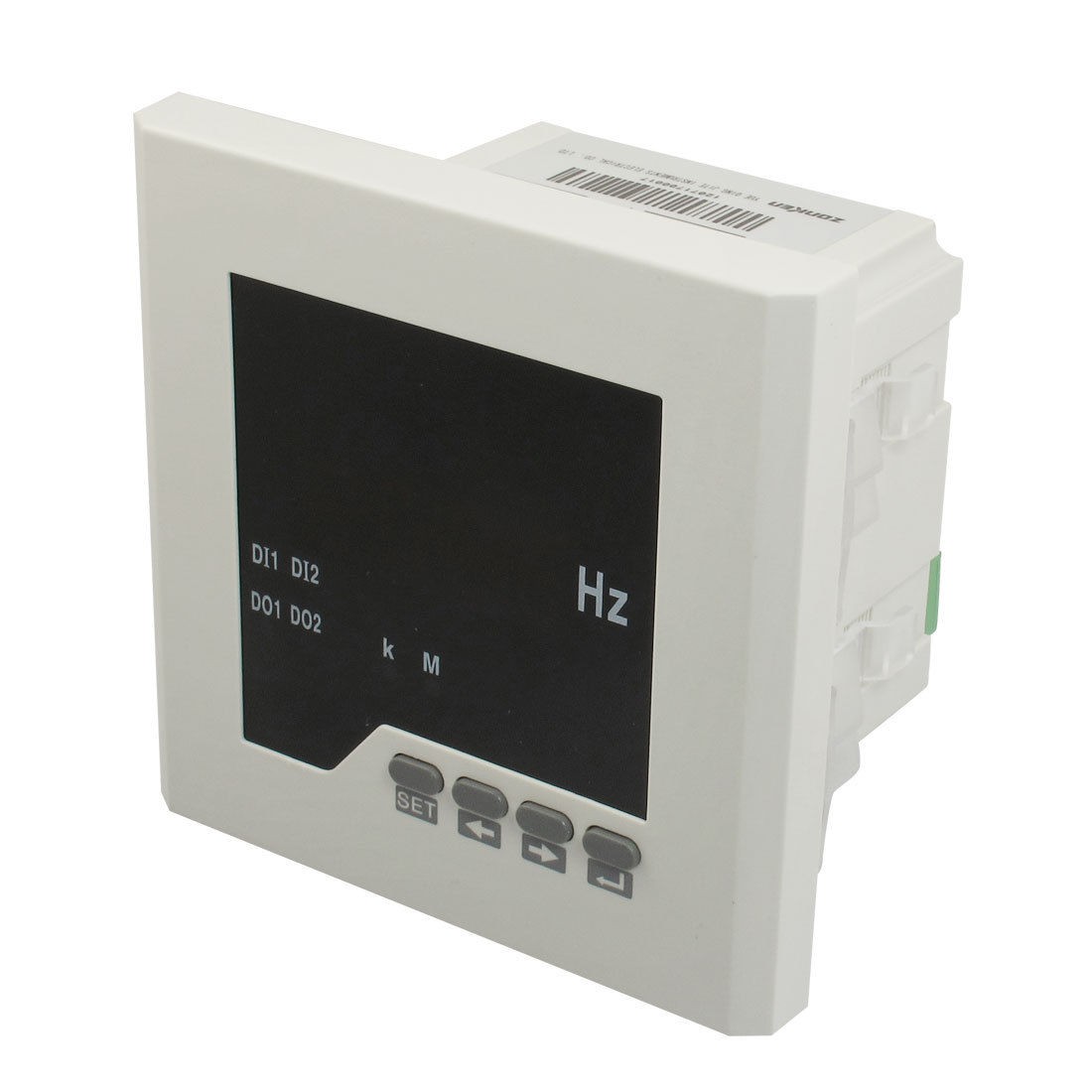 ZK-F21 4 Digits Red LED LCD Display Digital Frequency Panel Meter Gauge 45-65Hz