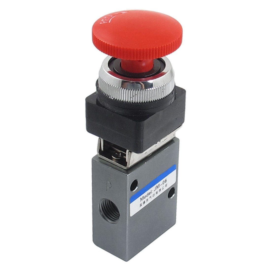 G1/4" 2 Position Three Way Latching Air Pneumatic Mechanical Valve