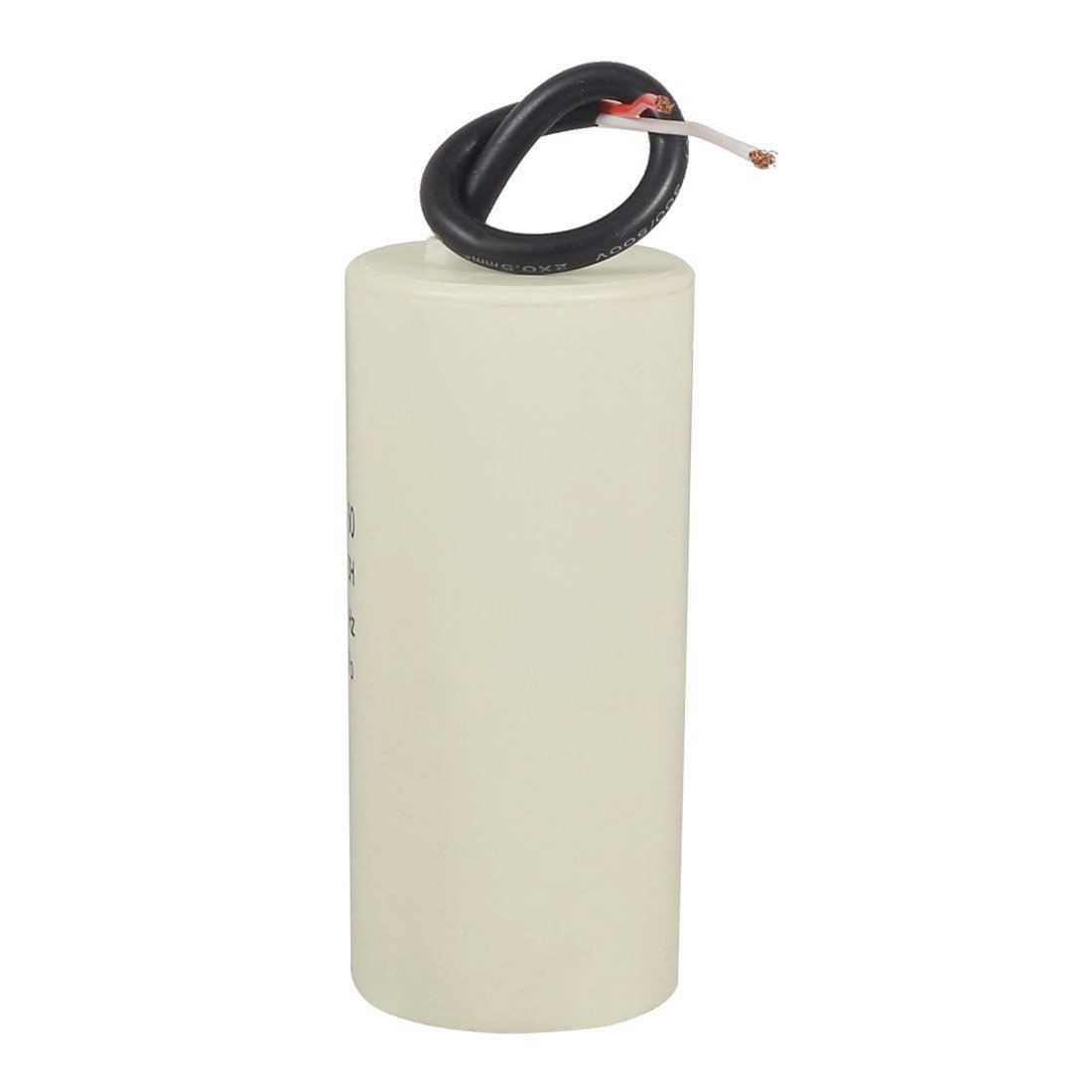 CBB60 50uF Wire Lead Cylinder Motor Running Capacitor AC 450V