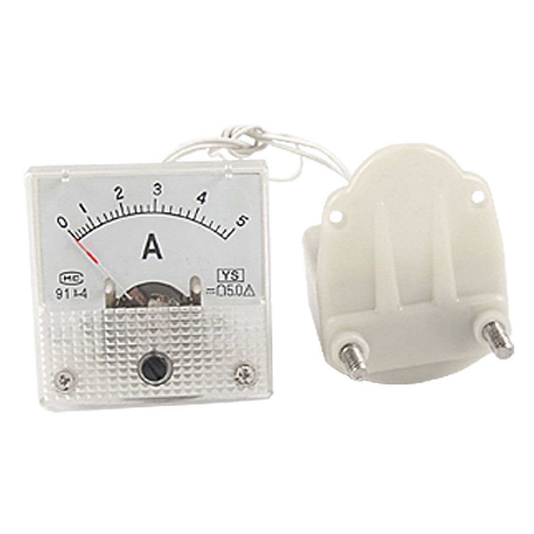 91L4 DC 0-5A Measure Current Analog Meter Gauge Ammeter