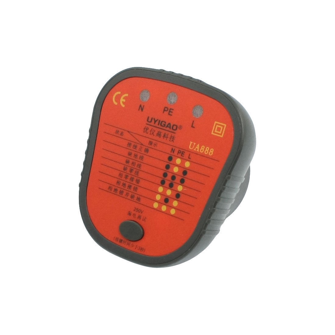 Wire Connection Check Socket Safety Tester AU Plug 220V