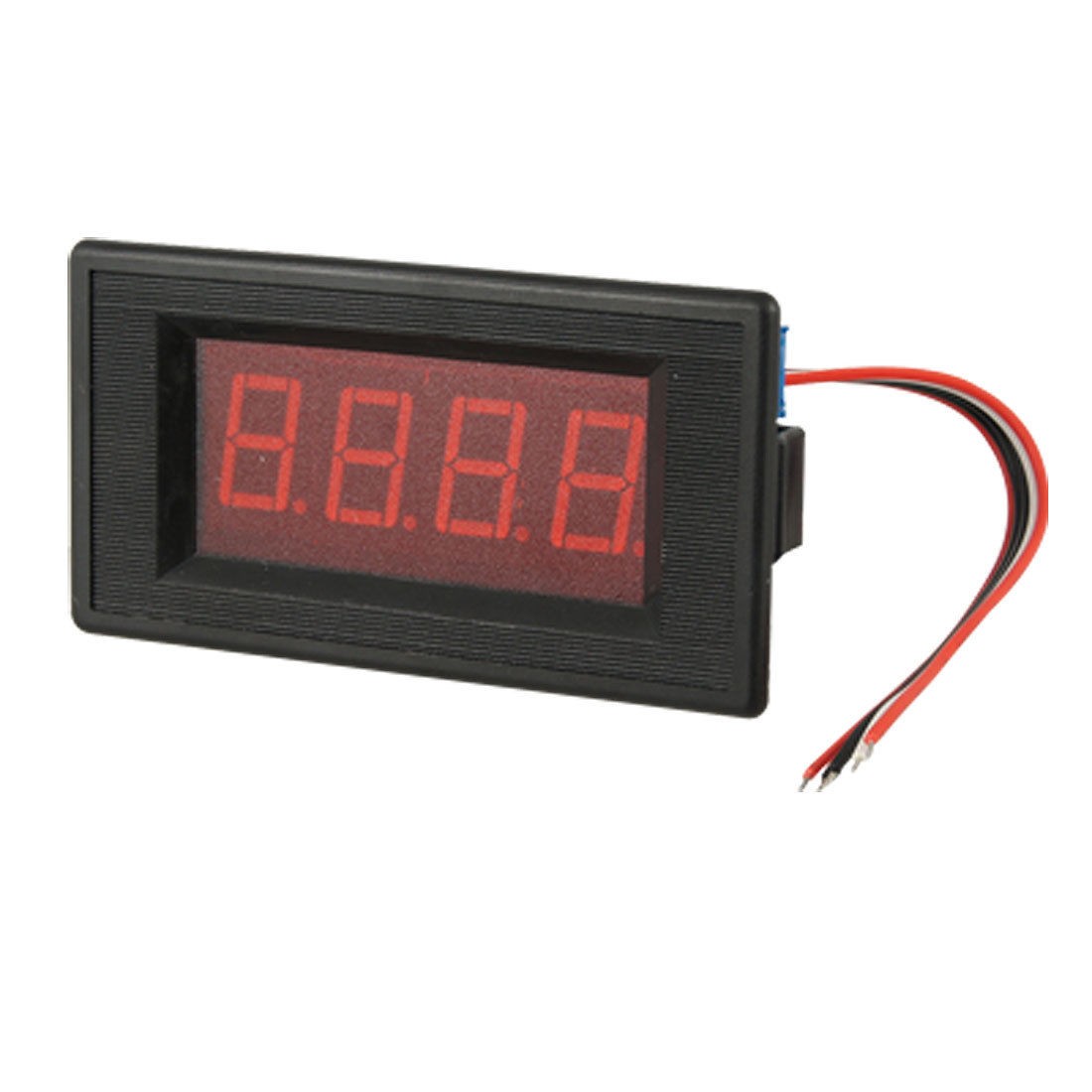 DC40A 3 1/2 Digital Red LED Panel Ammeter 4 Wires 75MV