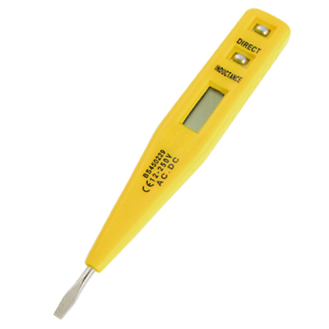 Yellow Digital Electric AC DC Voltage Tester Detector Hptrb