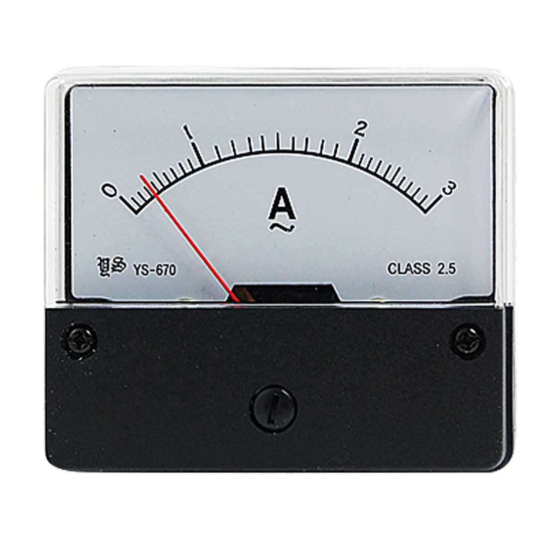 AC 0-3A Current Range Analog Panel Meter Ammeter YS-670
