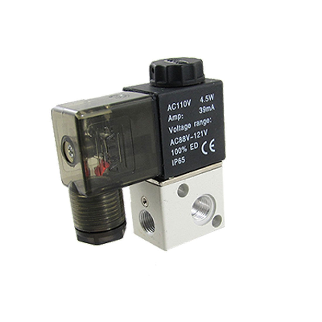 AC110V 39mA 2 Position 3 Way Pneumatic Solenoid Valve