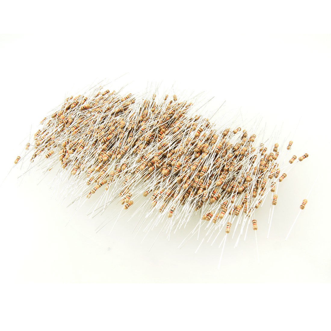 1000 x Axial 1/4W 1K Ohm Ceramic Core Carbon Film Resistors