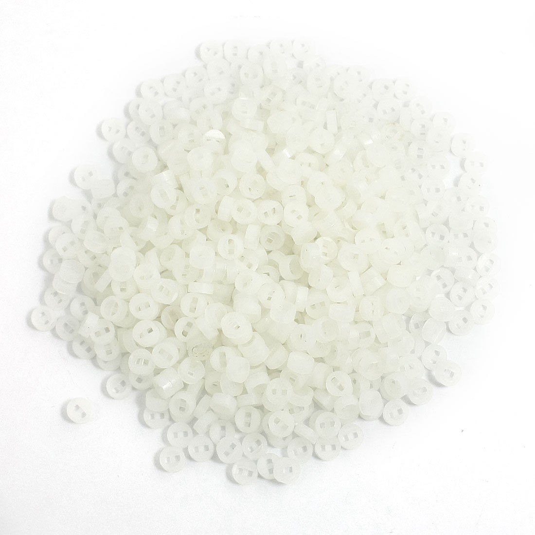 400 Pcs Nylon PCB Board Mount LED Spacer Support Hood 5mm x 2mm