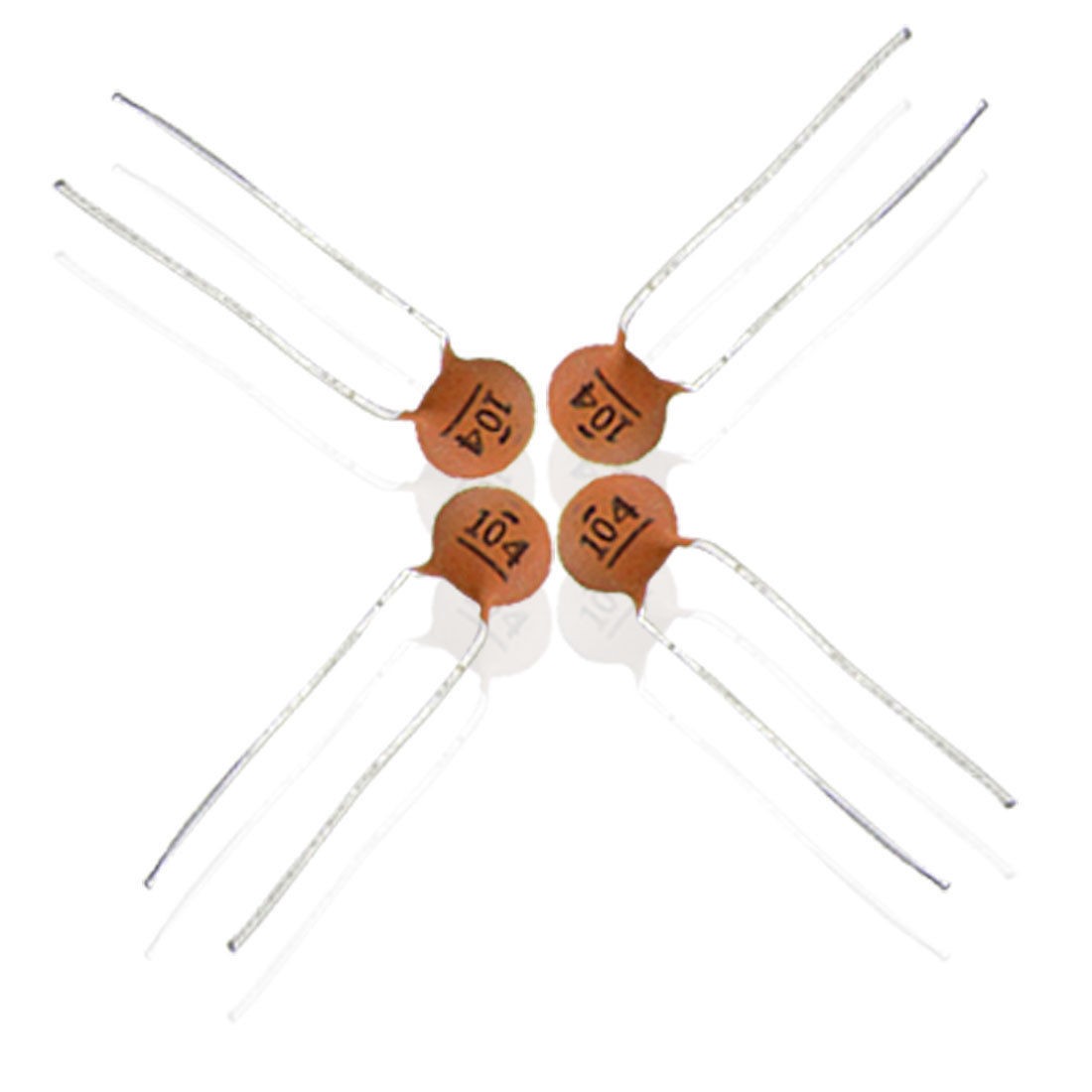 30 x 0.1uF 50VDC DIP Low Voltage Ceramic Disc Capacitor