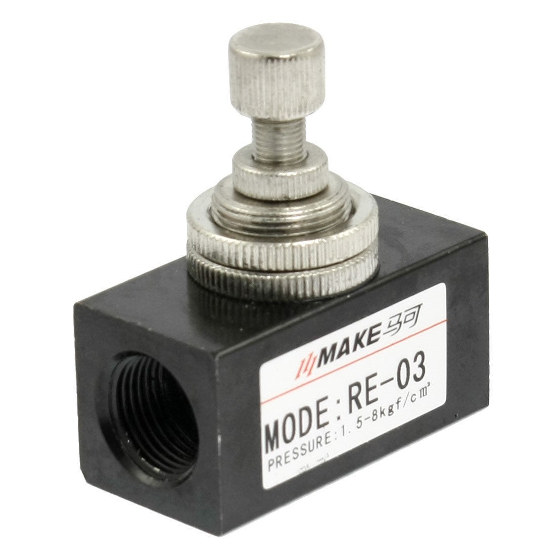 RE-03 3/8" Thread One-Way Restrictive Air Flow Control Valve