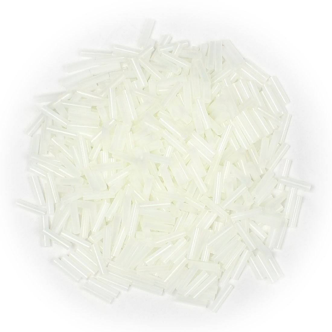 White Replacement Nylon PCB Mount 17mm Length 3mm LED Spacer 400Pcs