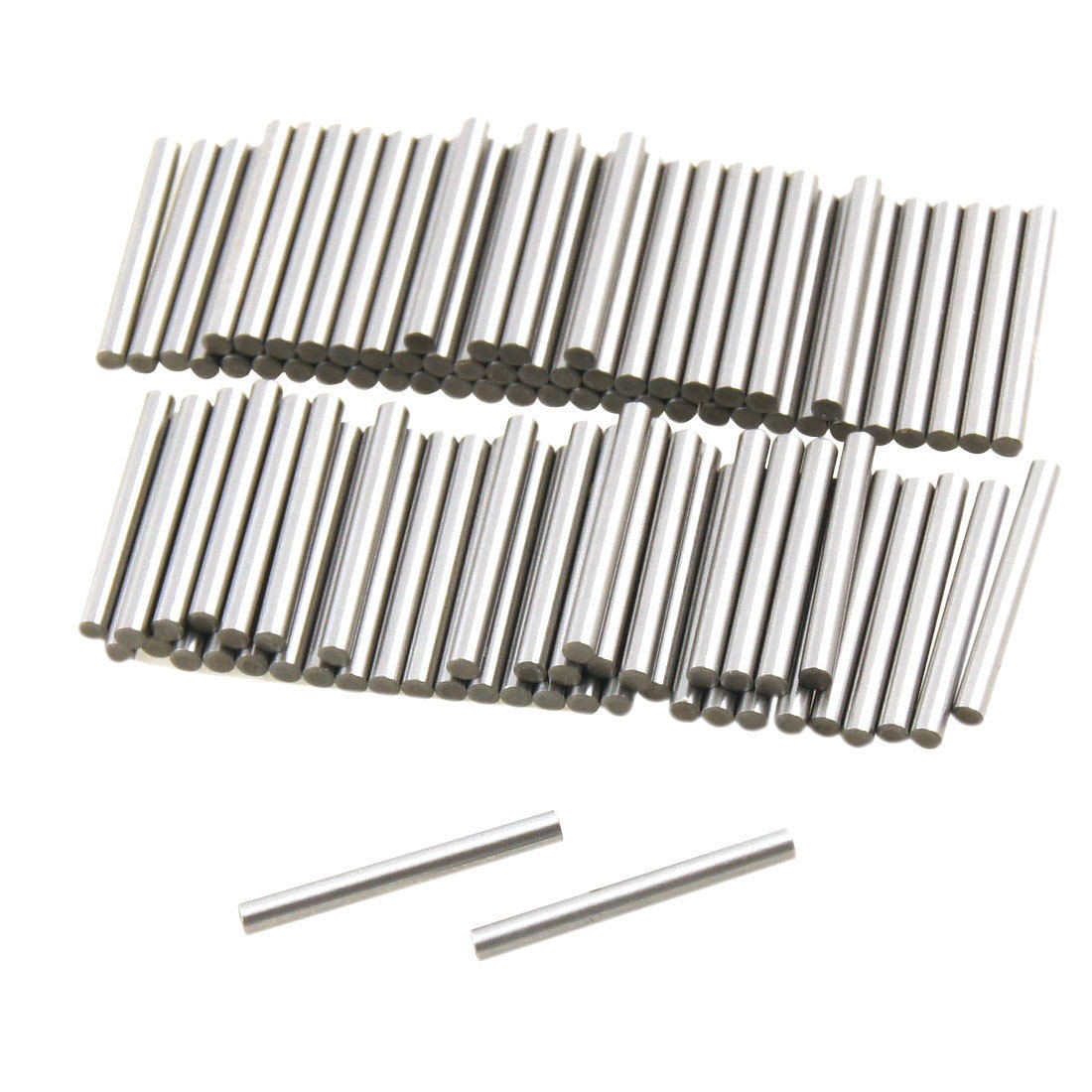 100 Pcs Stainless Steel 1.75mm x 15.8mm Dowel Pins Fasten Elements