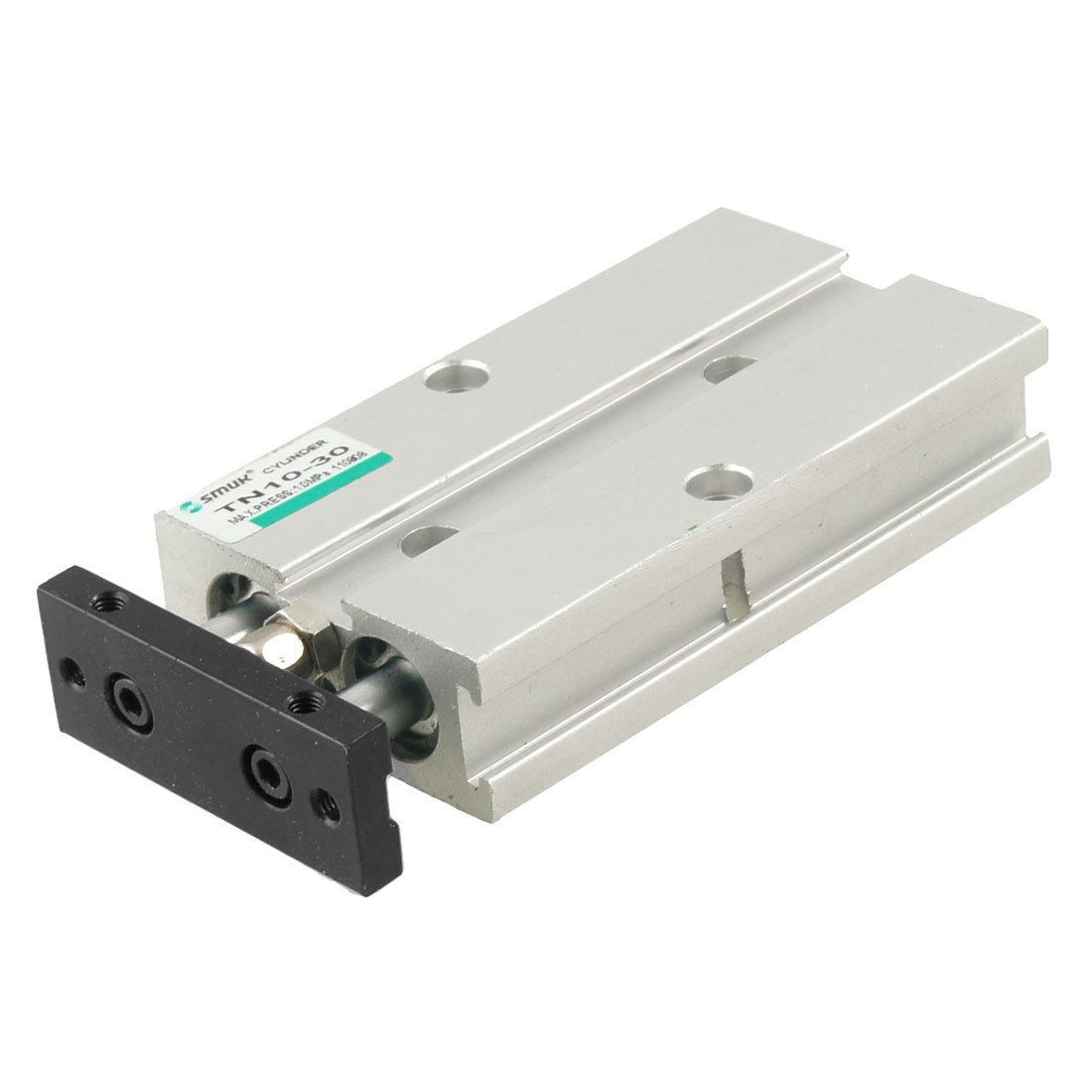 Pneumatic 10mm Bore 30mm Long Stroke Double Rod Air Cylinder