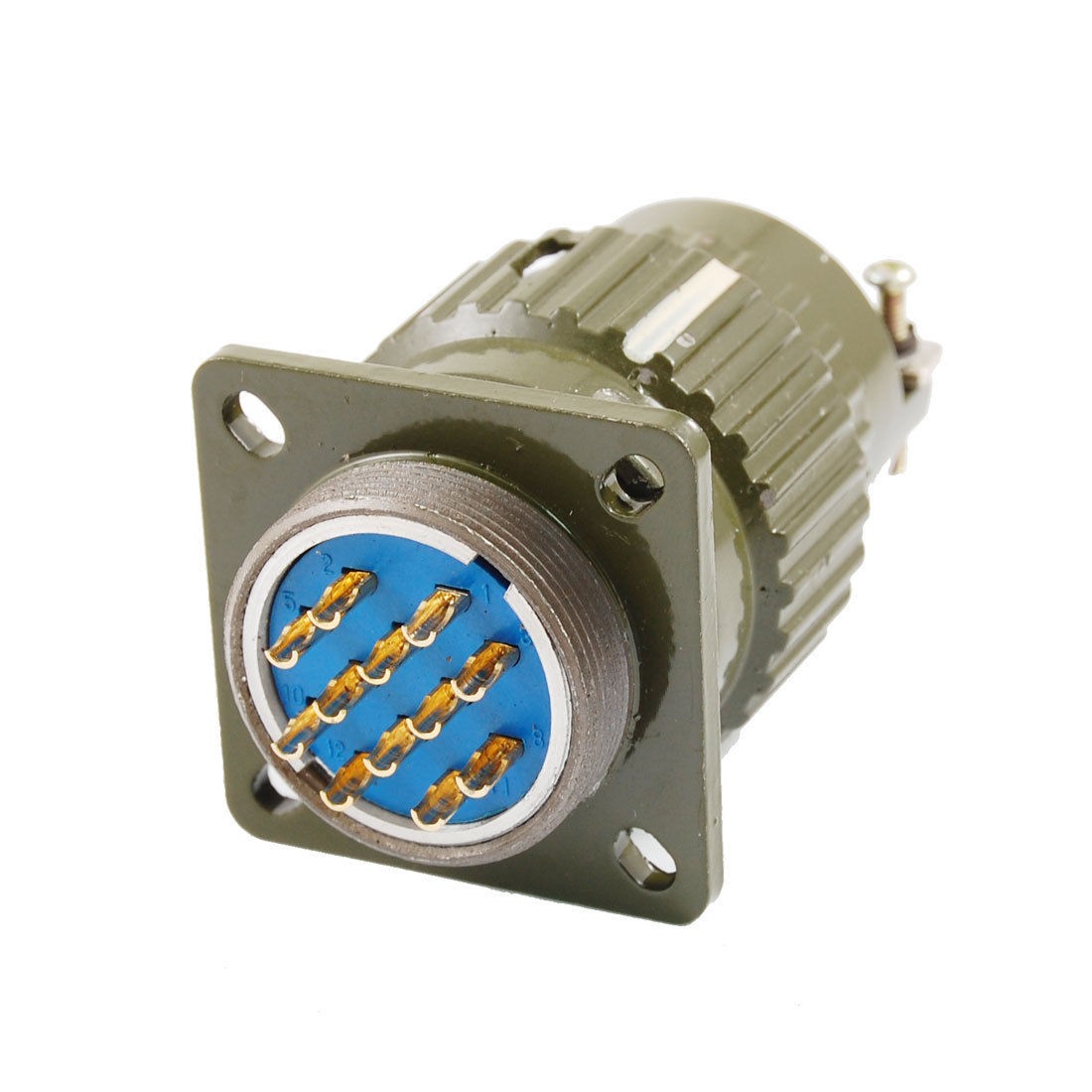 1.5mm Diameter 12 Pins Male Circular Connector Adapter AC 500V 10A