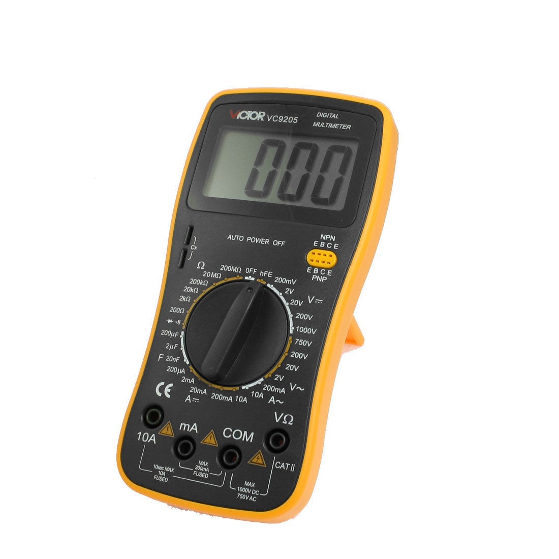 LCD Display Ohmmeter AC DC Testing VC9205 Digital Mulitmeter