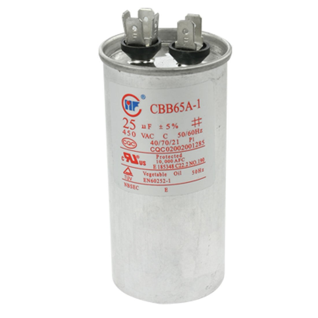 Air Conditioner CBB65A-1 25uF AC 450V 50/60Hz Motor Start Capacitor New