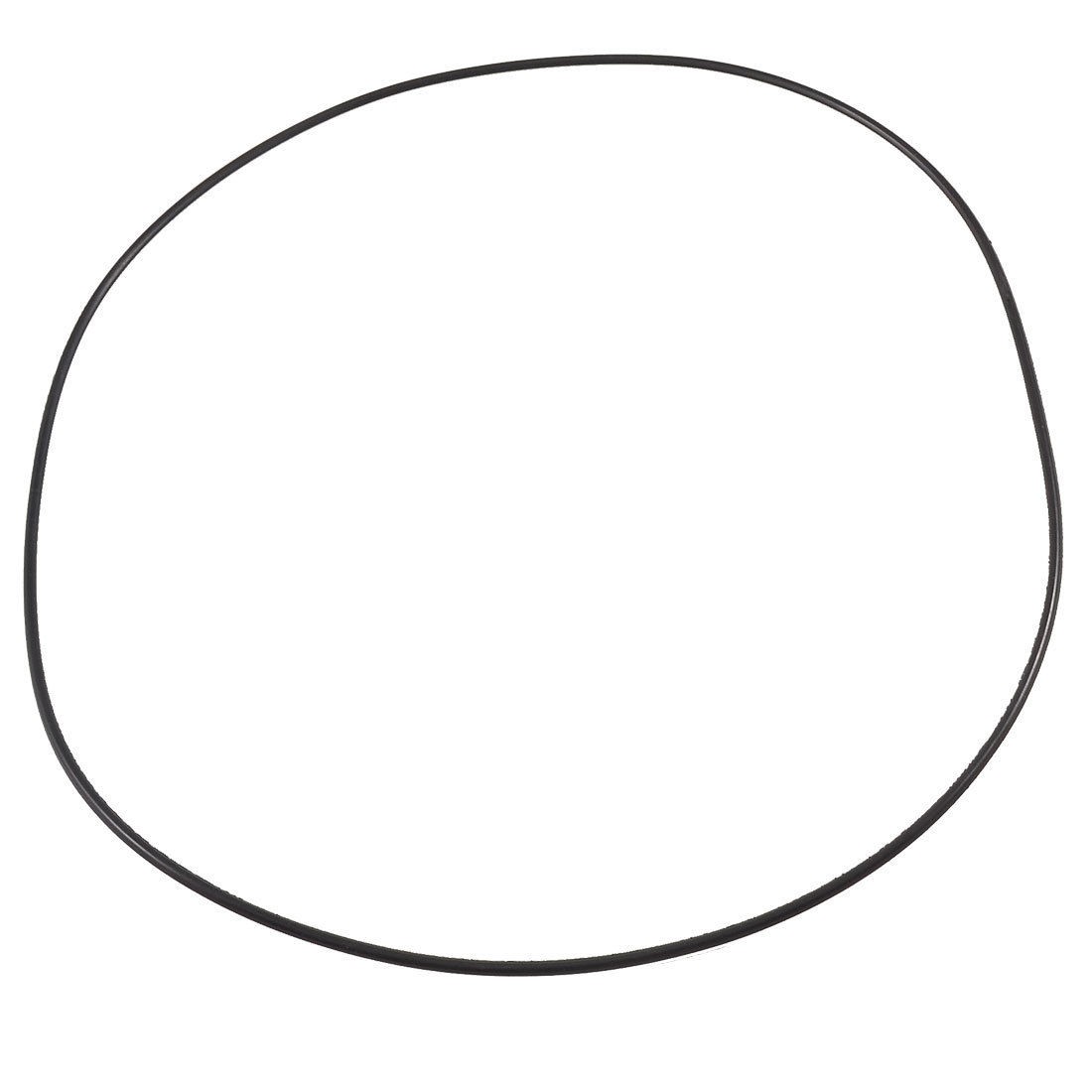 Mechanical Black Rubber O Ring Oil Seal Gaskets 205mm x 200mm x 2.65mm