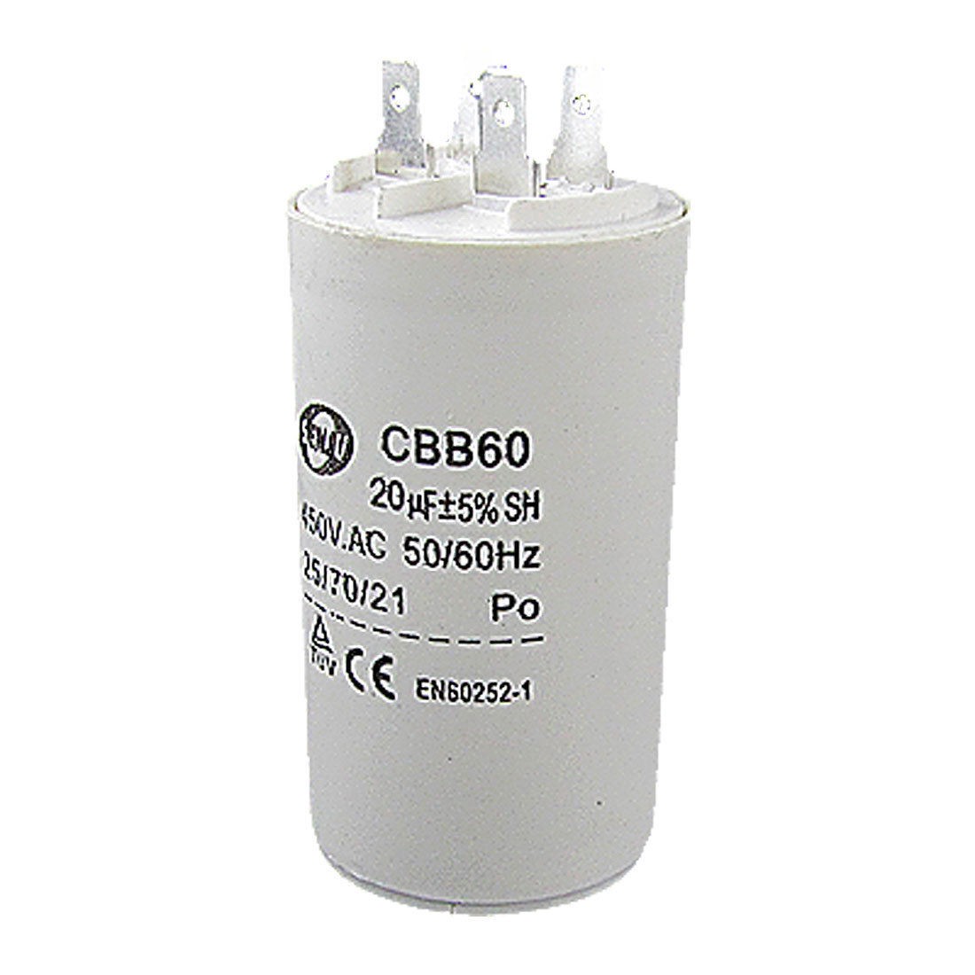 Washing Machine CBB60 20uF AC450V Motor Run Capacitor