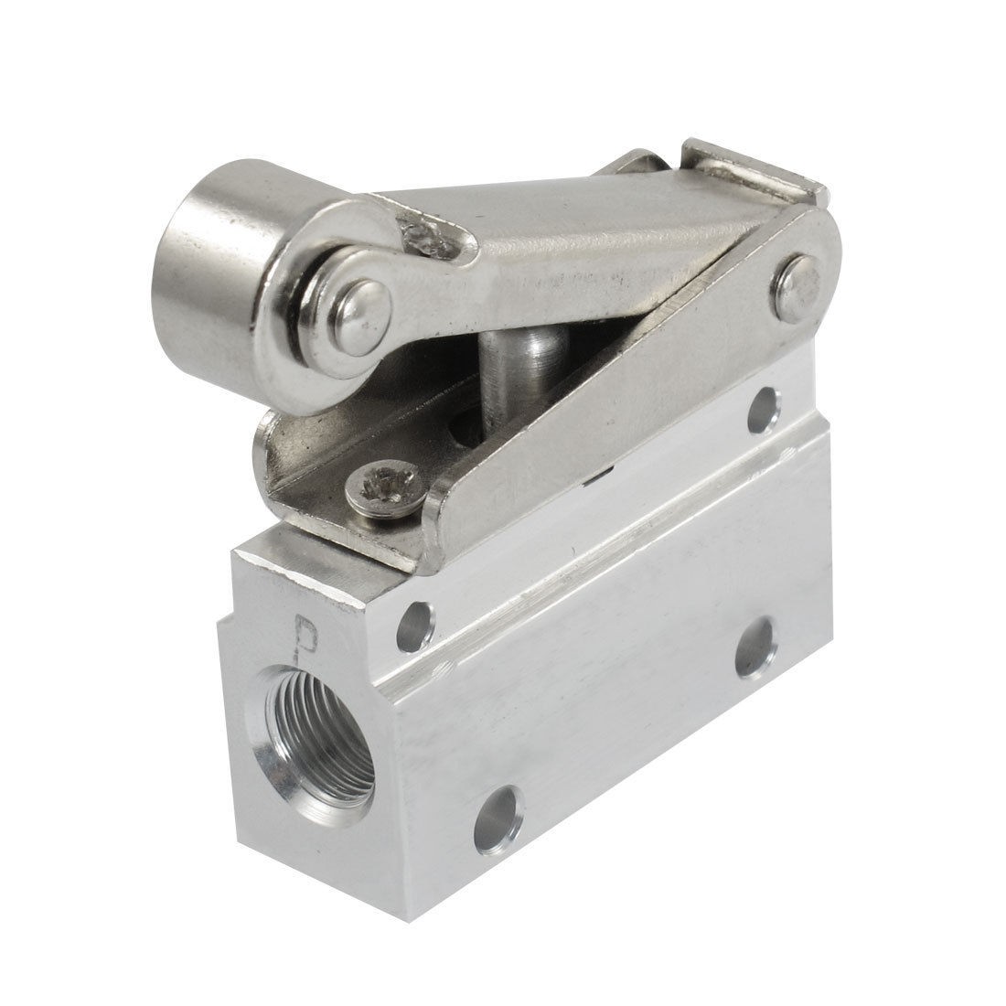 MOV-02 1/8" 2 Position 3 Way Roller Lever Mechanical Valve