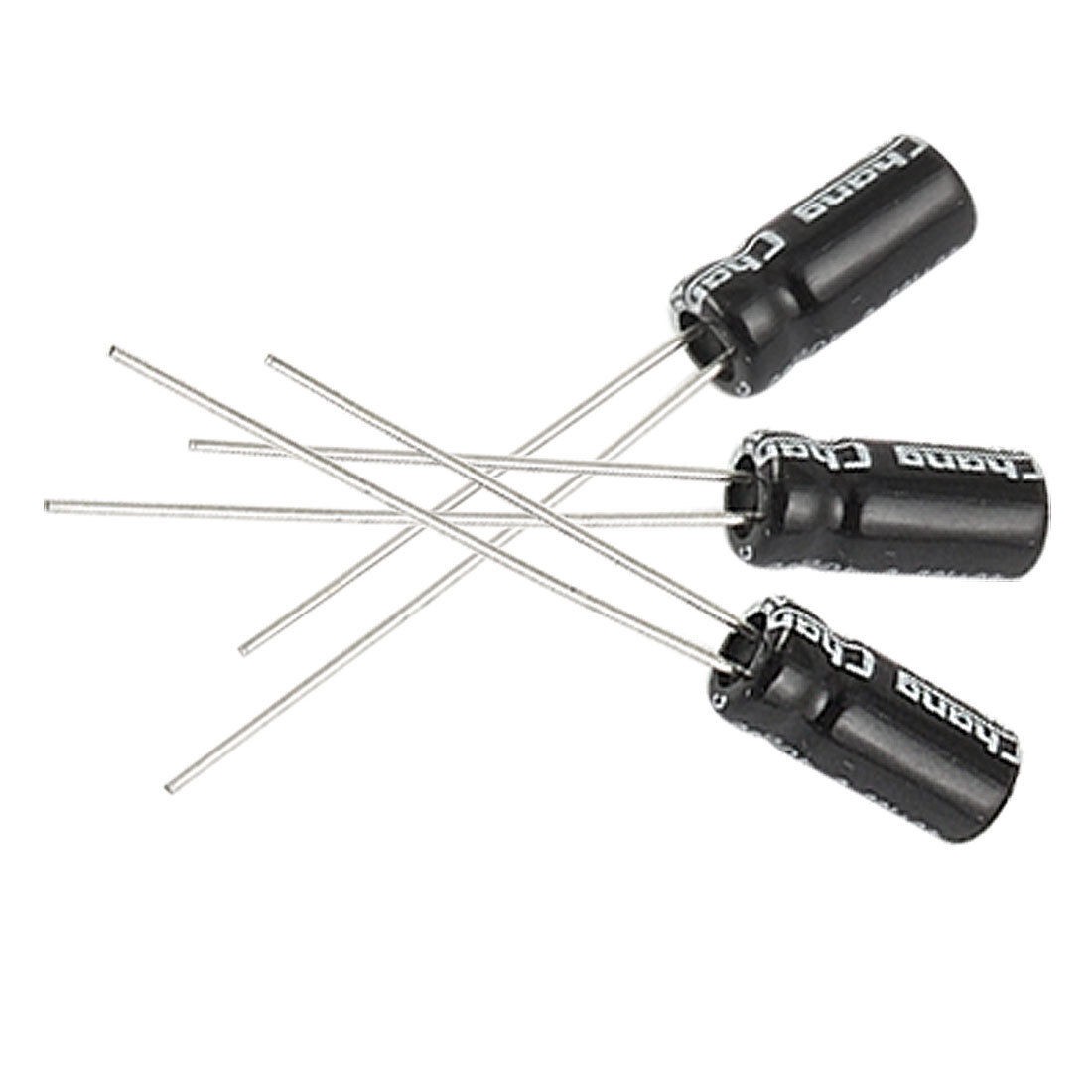 10 x 100uF 16V 105C Radial Electrolytic Capacitor 5x11mm