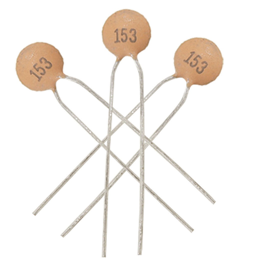 50 x 15000pF DC 50V Low Voltage DIP Ceramic Disc Capacitors 
