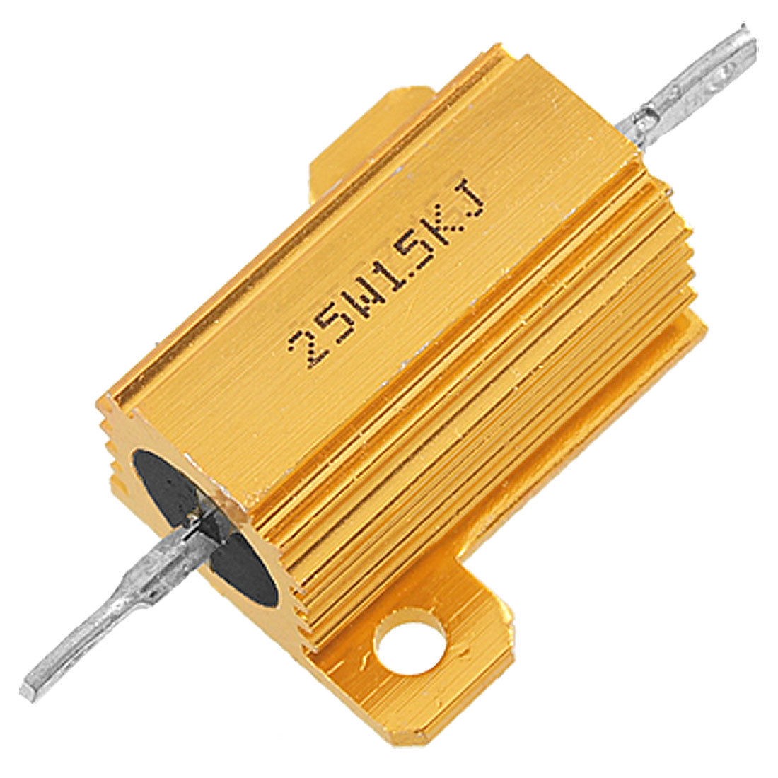 Chassis Mounted 25W 1.5K Ohm 5% Aluminum Case Wirewound Resistor Hotvb