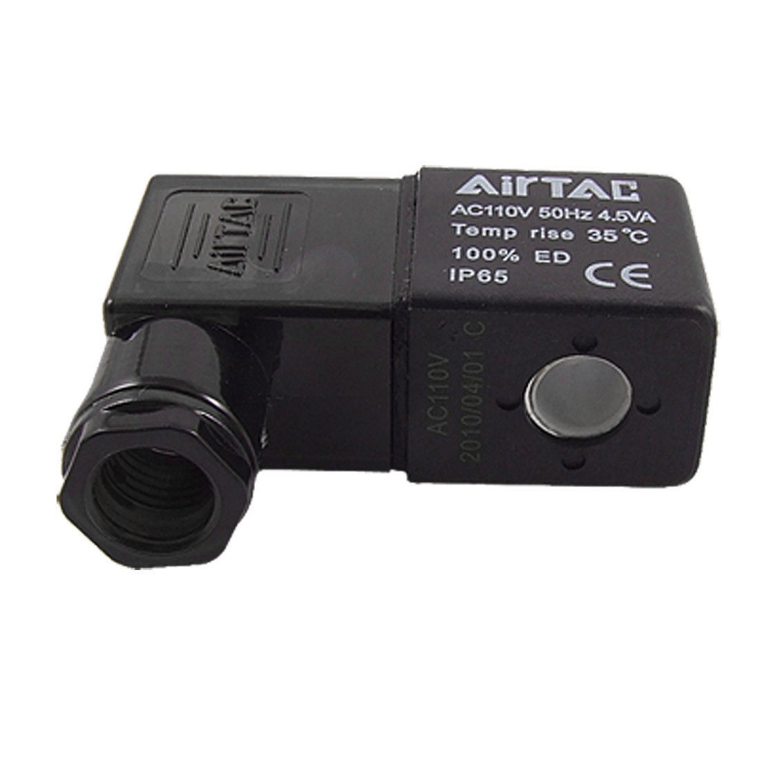 Black AC 110V Electrical Component Solenoid Valve Coil