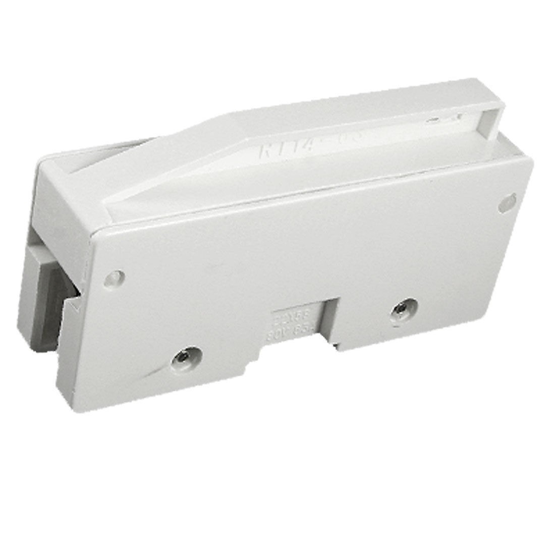 AC 380V 63A 22x58mm Cylindrical Fuse Holder Base White