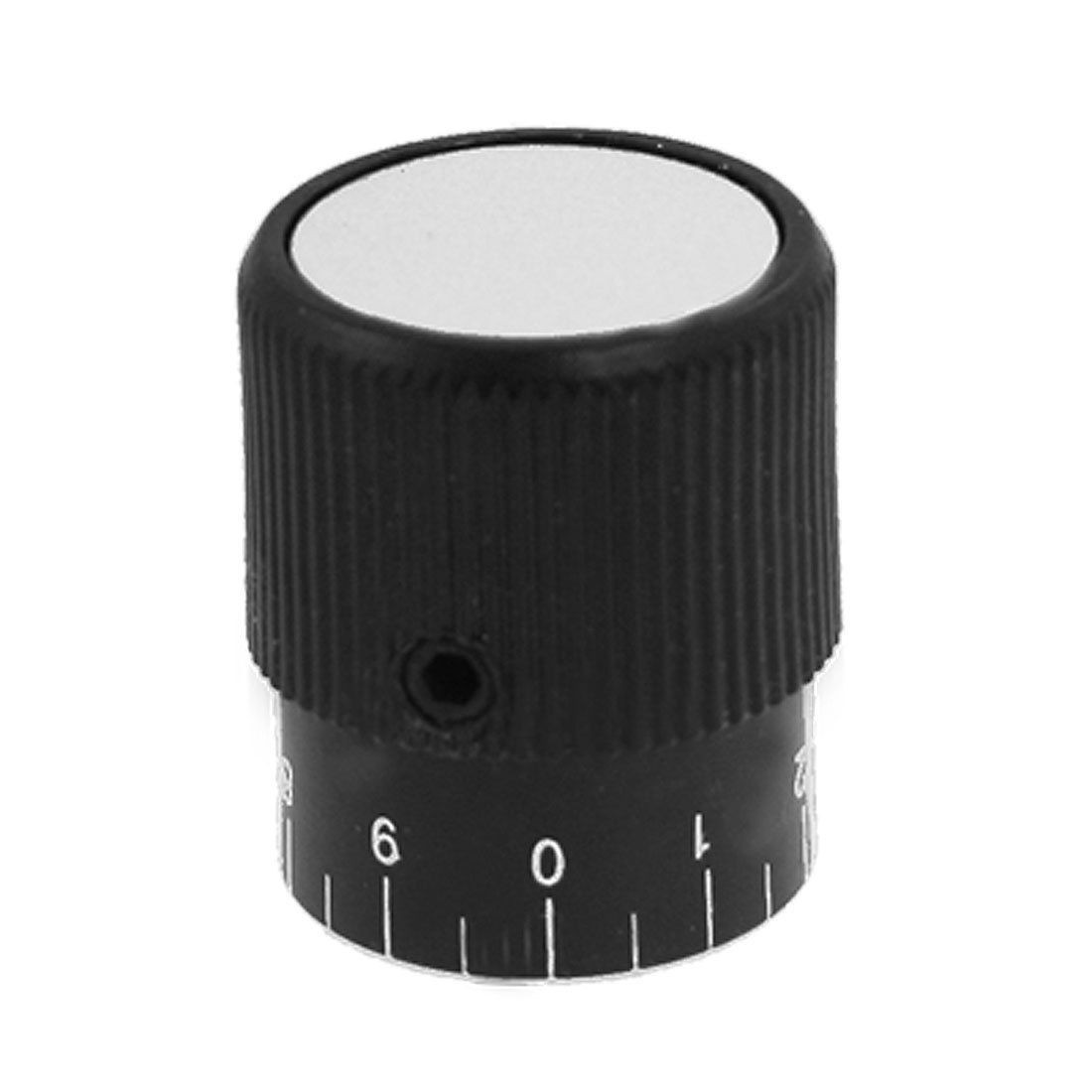Mechanical 6mm Hole Dia Scale Knurled Grip Graduation Knob