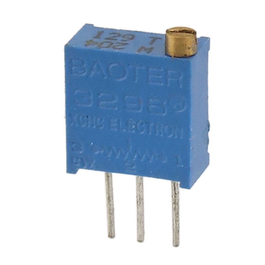 3296W-1-204 200K Ohm Cermet Trimmer Potentiometer 25 Turn 50 Pcs