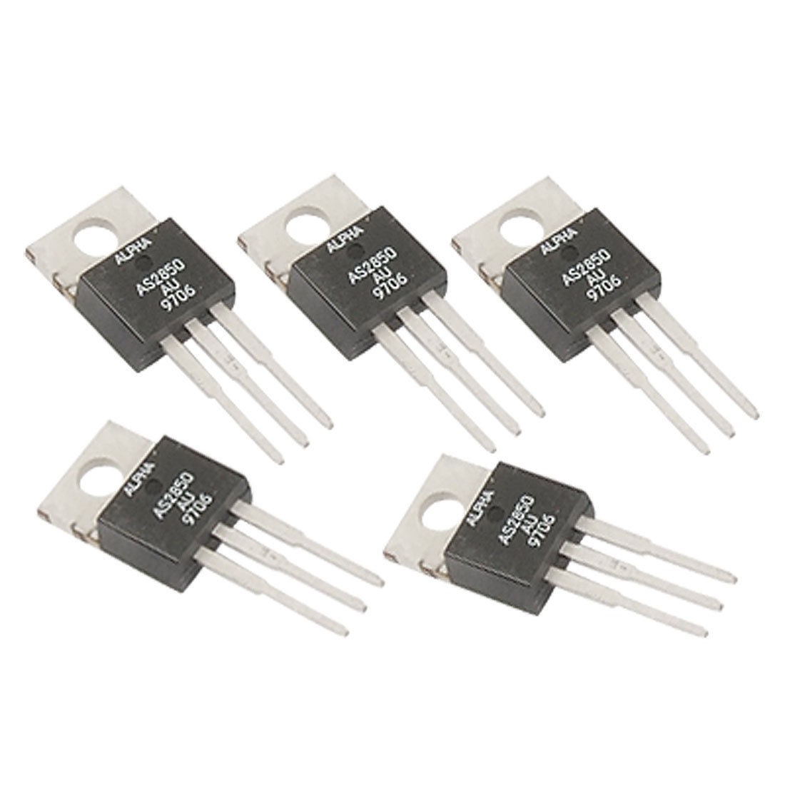 5 Pcs AS2850 Adjustable Low Dropout Voltage Regulators