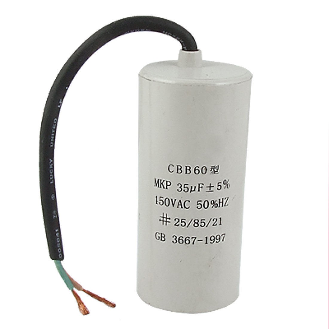 35uF Washing Machine Polypropylene Film Motor Capacitor