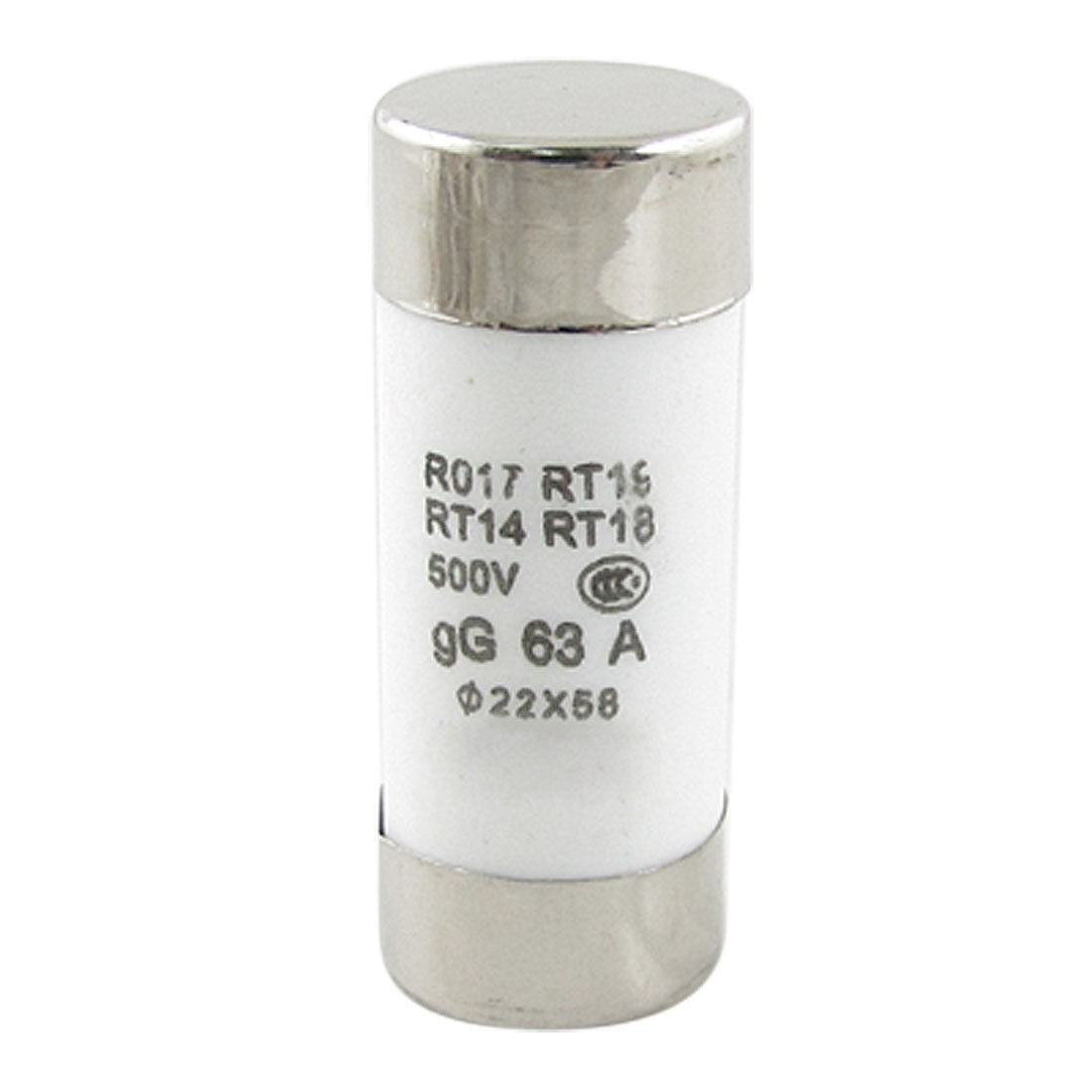 RO17 22mm x 58mm 500V 63A Cylindrical Caps Fuse Link