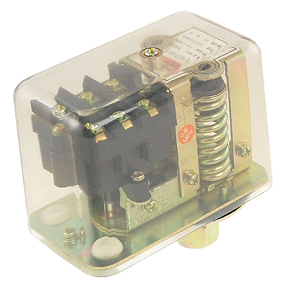 16A 95-125PSI 1-Port Air Compressor Automatic Pressure Switch Control Valve