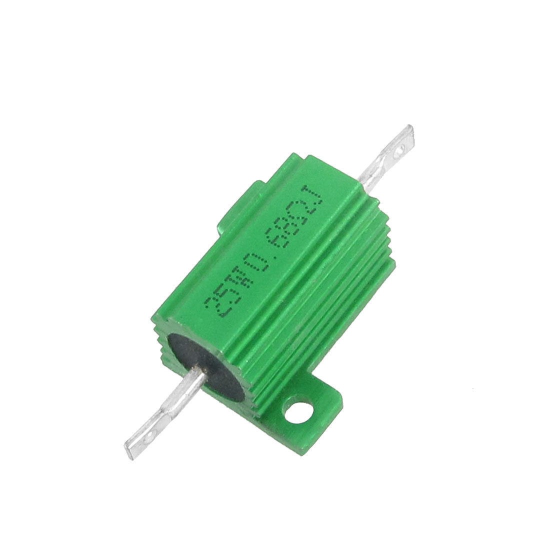 25W 0.68 Ohm Screw Tap Mounted Aluminum Housed Wirewound Resistors 2 Pcs